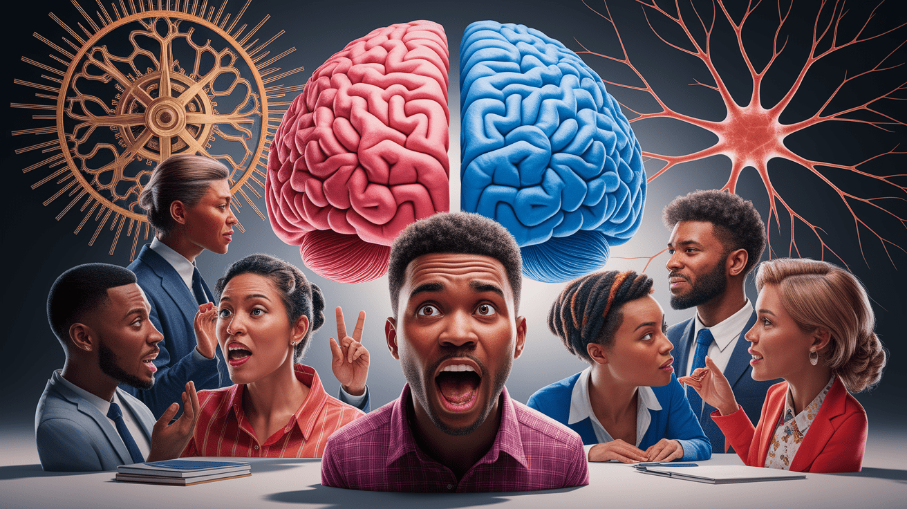 A conceptual illustration representing Cognitive Advantages Beyond Words. Visualize the main ideas: . Creative but clear representation of the concept. Style: photorealistic. high quality, detailed, professional, clean composition, good lighting, sharp focus, well-composed. high quality, professional, detailed, well-composed