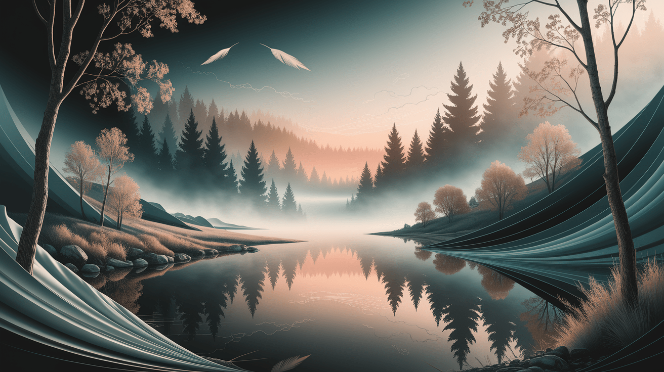 A conceptual illustration representing Psychological Mechanisms of Silence. Visualize the main ideas: . Creative but clear representation of the concept. Style: photorealistic. high quality, detailed, professional, clean composition, good lighting, sharp focus, well-composed. high quality, professional, detailed, well-composed