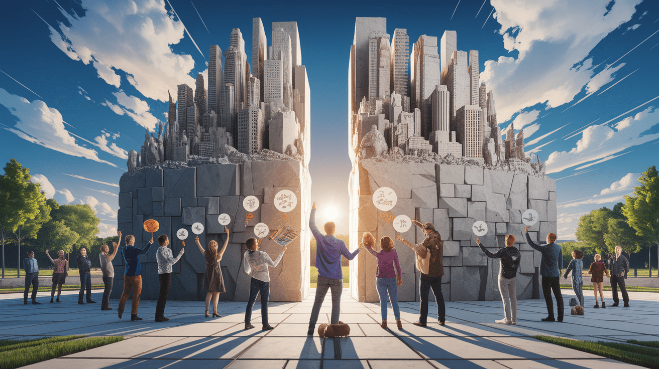 A conceptual illustration representing Conclusion: Carving Tomorrow in Todayâs Decisions. Visualize the main ideas: . Creative but clear representation of the concept. Style: photorealistic. high quality, detailed, professional, clean composition, good lighting, sharp focus, well-composed. high quality, professional, detailed, well-composed