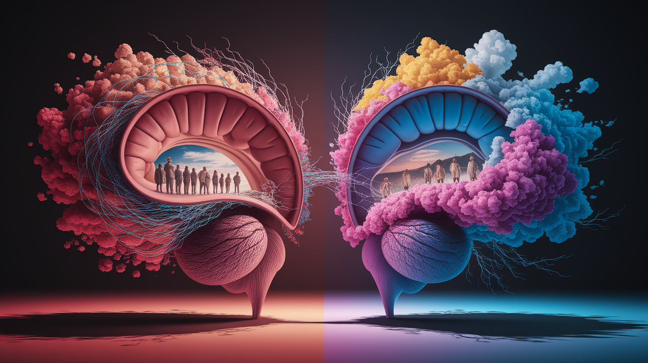 A conceptual illustration representing Memory and Imagination: The Hippocampus Connection. Visualize the main ideas: . Creative but clear representation of the concept. Style: photorealistic. high quality, detailed, professional, clean composition, good lighting, sharp focus, well-composed. high quality, professional, detailed, well-composed