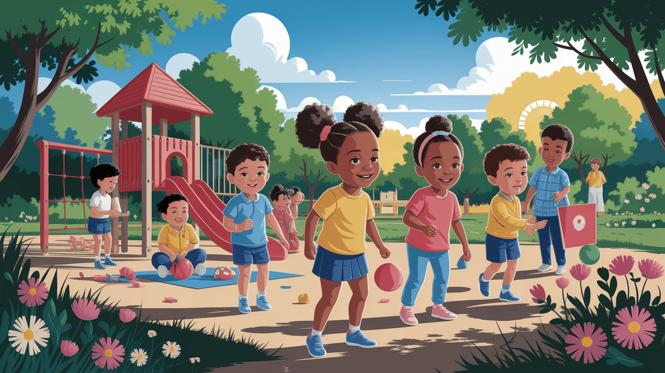 A conceptual illustration representing Building Resilience from Early Childhood. Visualize the main ideas: . Creative but clear representation of the concept. Style: photorealistic. high quality, detailed, professional, clean composition, good lighting, sharp focus, well-composed. high quality, professional, detailed, well-composed