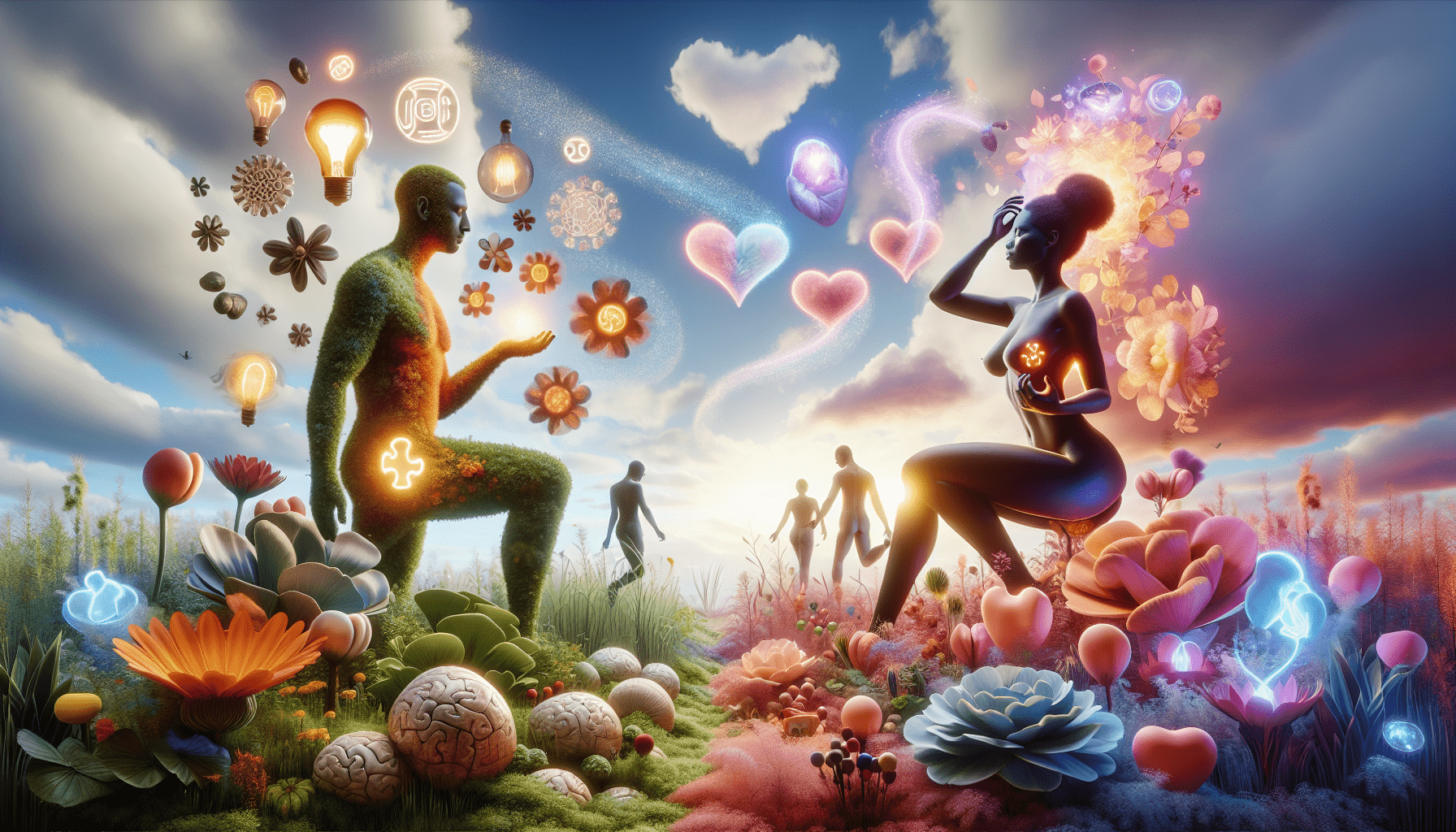 A conceptual illustration representing Cognitive and Emotional Strategies for Resilience. Visualize the main ideas: . Creative but clear representation of the concept. Style: photorealistic. high quality, detailed, professional, clean composition, good lighting, sharp focus, well-composed. high quality, professional, detailed, well-composed